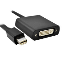 酷比客(L-CUBIC) LCCPMDPDVIBK Mini DisplayPort转DVI 转换线 (计价单位:根)