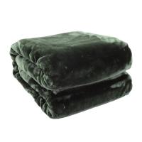 伊伊爱 Y0TZ02100067 150*200cm 军绿珊瑚绒毛毯 1.00 件/条 (计价单位:条) 军绿色