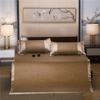 伊伊爱 D02000076 /120*195cm双面洛卡卡系列 藤席套装 (计价单位:件) 方块螺纹