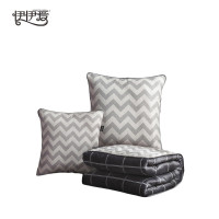 伊伊爱 ZX0NH02200131 /40*40cm展开105*150cm 棉麻水洗绒抱枕被 (计价单位:件) 汶黛