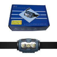 勇玖 YX-H1H聚光3W 泛光2*1W 5500K LED 工作灯(头灯) (计价单位:台) 蓝黑