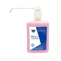 齐洁 502ml 醋酸氯己定乙醇 复合免手洗消毒液(粮食酒精) (计价单位:瓶) 粉色