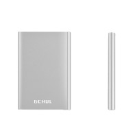 杰储(GCHUL) T1000 1T USB3.0 2.5英寸 移动硬盘 (计价单位:个) 银色
