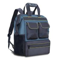 鲸轩 B001 15寸加厚双肩背包 双肩包 (计价单位:个) 蓝黑