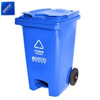 安居先森 100L 02系款 分类垃圾桶脚踏款 (计价单位:个) 蓝色