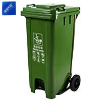 安居先森 120L 03系款 分类垃圾桶脚踏款 (计价单位:个) 绿色