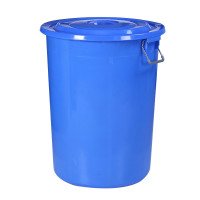 科力邦(Kelibang) KB3002 100L 带盖子 铁手柄 垃圾桶 (计价单位:个) 蓝色