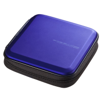山业(SANWA) FCD-WLBD24BL 抗震 蓝光24片 光盘盒 (计价单位:个) 蓝色