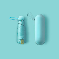 美度(MAYDU) M5506 五折遮阳胶囊 孔雀蓝 伞 (计价单位:把)