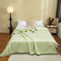 汉司家纺 150*200 60天丝镂空夏被冰淇淋系列 被子 (计价单位:件) 薄荷绿