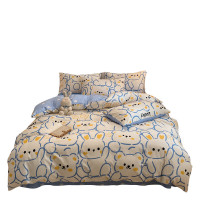 纺语柔 F1111 四件套 床上套件 (计价单位:套) 波波熊-蓝