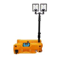 简鼎 JD6418A 2*60W DC21.6V 5700K 灯头IP66/箱体IP65 34Ah LED多功能移动照明