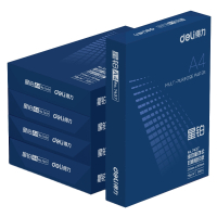 得力(deli) 7437 星铂 70克A4 500张/包 复印纸 (计价单位:包) 白