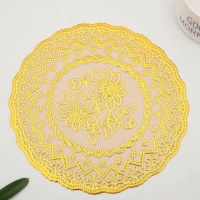 陇步昇 LBS-BDJH001 PVC白底金花直径16CM 1片/套 60套 壶垫 60.00 套/箱 (计价单位:箱)