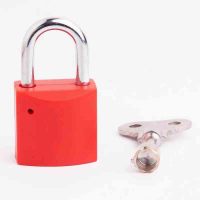 中犀 ZX-25 塑钢通开30mm 梅花锁 红色 挂锁 (计价单位:个) 红色