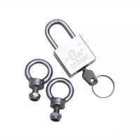 金岳 AZSR30mm 30*15*50 叶片通开柜锁 (计价单位:个) 银色