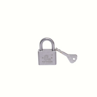 金岳 BXG40mm 40*20*32mm 不锈钢挂锁四方锁 (计价单位:个) 银色