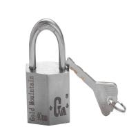 金岳 BXG40mm 40*20*32mm 银色 不锈钢挂锁菱形锁 (计价单位:个) 银色