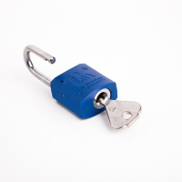 金岳 加长塑钢通开30mm 叶片锁 (计价单位:个) 蓝色
