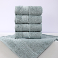 鲸轩 M806 34*74cm 130g 日出印象新疆长绒棉 毛巾 (计价单位:条) 绿色