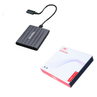 杰储(GCHUL) YG1000 2T Type-c 移动存储硬盘 (计价单位:个) 灰色