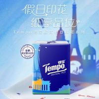 得宝(TEMPO) T0153 4层7张迷你印花型 手帕纸 12.00 包/提 (计价单位:提) 白色