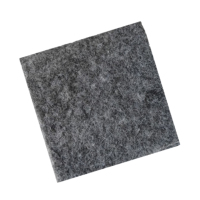 地造天成 DT190 纤维 隔音棉材料 可做地毯可上墙 1m*1m (计价单位:块) 灰色