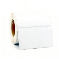 地造天成 JYPBQ220 无覆光油面层 白色版面 50mm*80mm 平面标签 150片/卷 1卷 白色