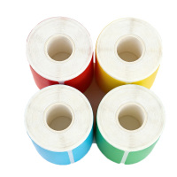 地造天成 JYPBQ420 使用温度范围:-6-56℃ 38*60mm 平面标签 250片/卷 1卷 红黄蓝绿可选