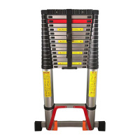 地造天成 JYZJT300 5.8米 加宽踏板 41mm 加厚型铝合金竹节梯 1把