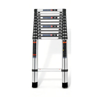 地造天成 JYZJT410 6.2米 加厚型铝合金竹节伸缩梯 1把