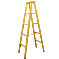 地造天成 JYZJT610 2.5米 无碱玻璃钢绝缘人字梯 1把
