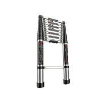 地造天成 JYZJT320 6.3米 加宽踏板 41mm 加厚型铝合金竹节梯 1把