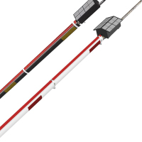 讯博士 XLXJSD100 IP66 2W 3.7V 0.5Hz LED 斜拉线警示灯(计价单位:盏)红白、黑红