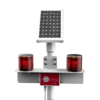 讯博士 SGJSD260 3W DC5V IP67 太阳能声光警示灯 (计价单位:盏) 红色