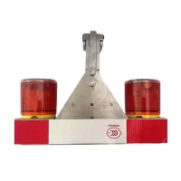 讯博士 TYNJSD490 (双头) 太阳能警示灯 (计价单位:盏) 红色