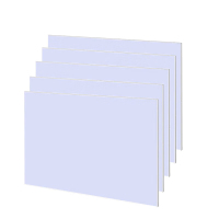 植巾 ZSMP120 塑料 200mm*160mm 4mm 5.00 个/组 展示铭牌(计价单位:组)白色