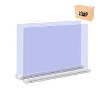 植巾 ZSMP180 塑料 200*200mm 4mm 桌牌 展示铭牌 (计价单位:个) 白色