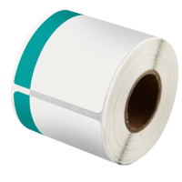 植巾 BQZ190 标签 1.00 盒/卷 (计价单位:卷) 白绿色