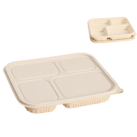 植巾(PLANTJIN)SNYCCH100 1000ml 50套/箱 一次性餐盒(计价单位:箱)