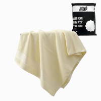 植巾 YJ120 70*140cm 棉 浴巾 大 毛巾 (计价单位:条) 浅黄色