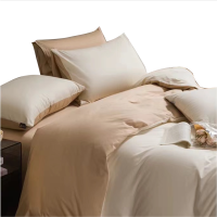 植巾 SI130 200*230cm 亲肤纯色精品 床上四件套 床上套件 (计价单位:套) 米黄色