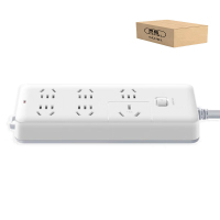杰储(GCHUL) CPP100 总控6位3米 2500W 插排 (计价单位:个) 白色