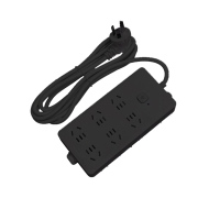 杰储(GCHUL) CPP100 6插位 2500W 3米 接线板 (计价单位:个) 黑色