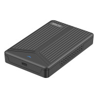 杰储(GCHUL) T1000 5T USB3.0 2.5英寸 移动硬盘 (单位:个) 竖纹黑色