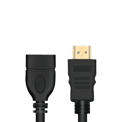 杰储(GCHUL)JYLJX110 HDMI延长线 线长0.9米 黑色