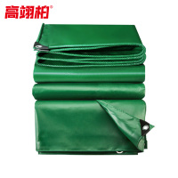 高翊柏 12150021 PVC油布防雨布防水布货车遮雨布防晒篷布 绿色5m*6m