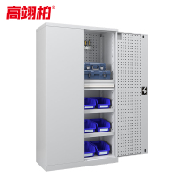 高翊柏 11060207 重型工具柜 1抽屉 内4层带挂板 1800*1000*500mm 灰色 0.8mm厚 铁皮柜