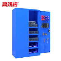 高翊柏 11060212 重型工具柜 内5层 带挂板 1800*1000*500mm 蓝色 0.8mm厚 铁皮柜