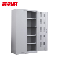 高翊柏 11060224 重型工具柜 内5层带挂板 1800*1200*500mm 灰色 0.8mm厚 铁皮柜